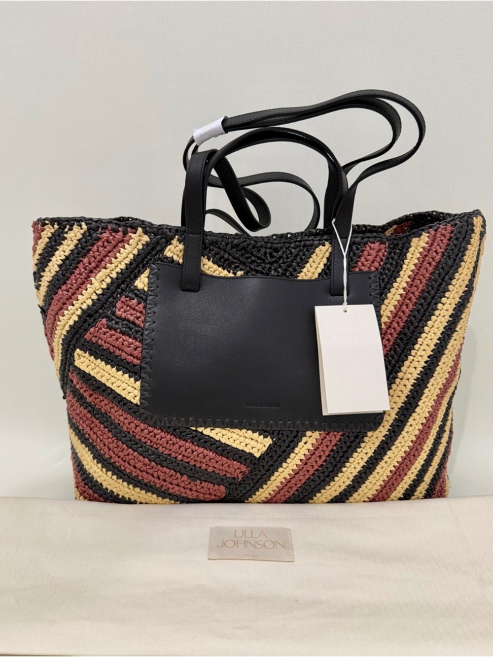 ULLA JOHNSON
Lali Large Raffia Tote